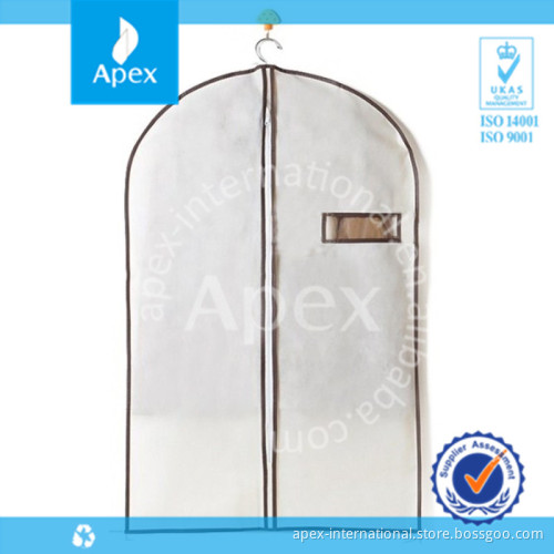 Custom suit cover garment bag